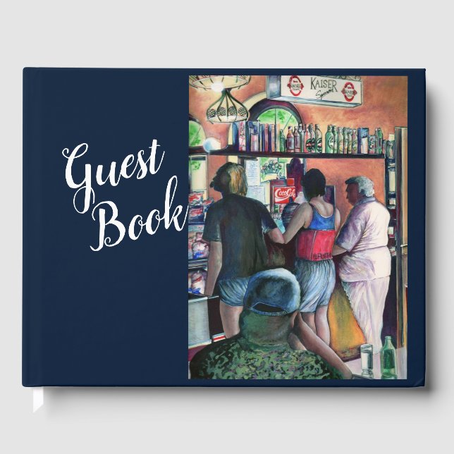 Golf Bufe, Budapest Gästebuch (Vorderseite)