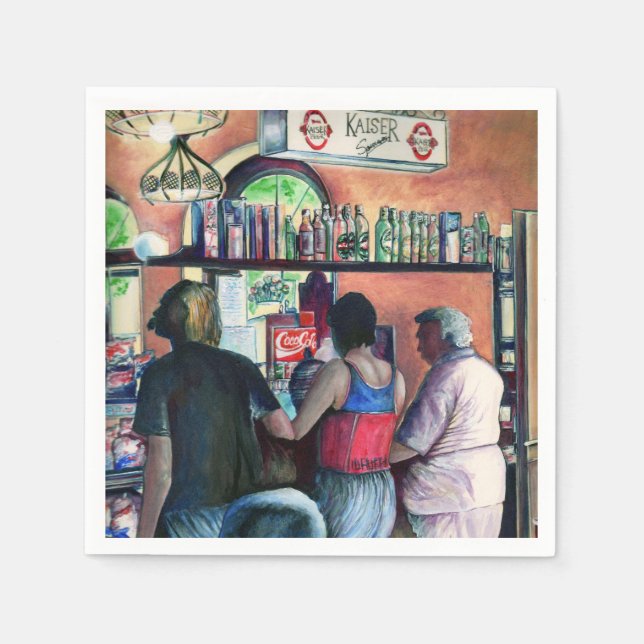 Golf Bufe, Budapest Serviette (Vorderseite)