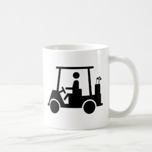 Golf-Buggy Kaffeetasse