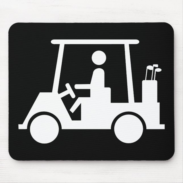 Golf-Buggy Mousepad (Vorne)