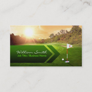 Golf Business Card Visitenkarte
