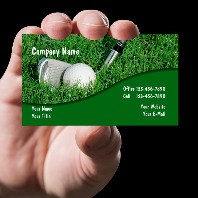 Golf Business Cards Visitenkarte (Von Creator hochgeladen)