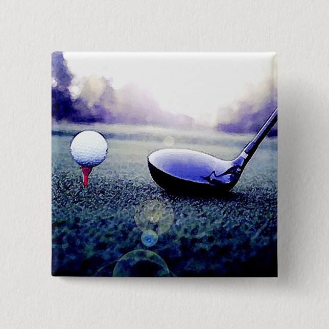 Golf Button (Vorderseite)