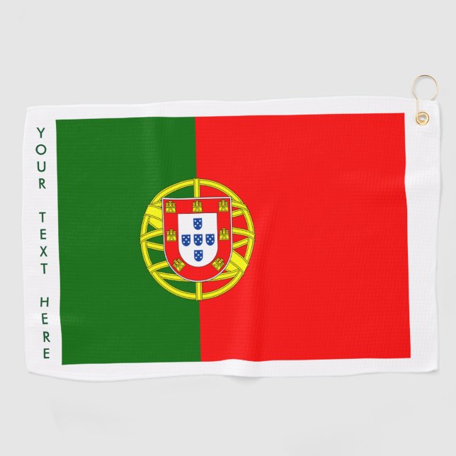 Golf Cadeaux faits sur commande portugais de serviette (Horizontal)