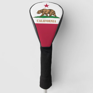 Golf California & Flag USA / Golf Clubs Covers Golf Headcover