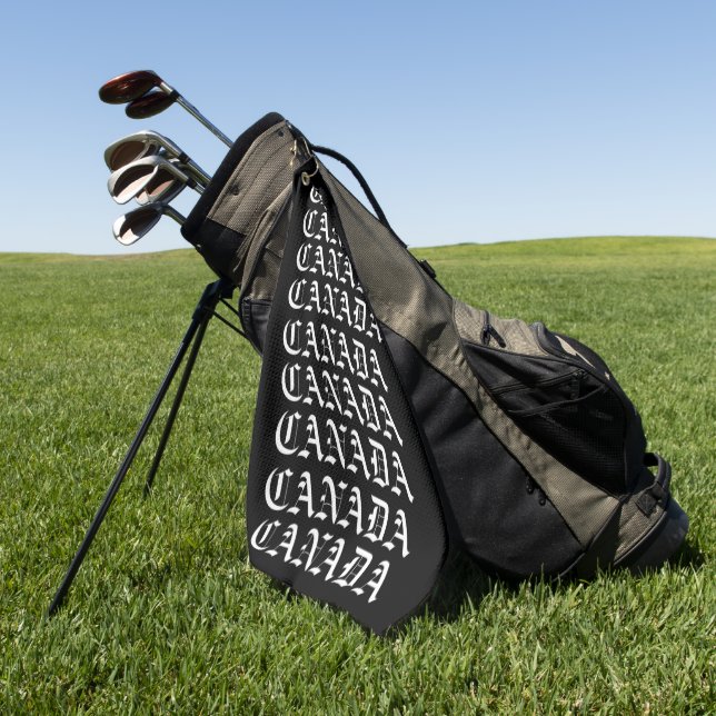 GOLF CANADA TOWEL GOLFHANDTUCH (Gras)