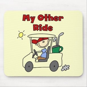 Golf Cart Andere Fahrten T-Shirts und Geschenke Mousepad