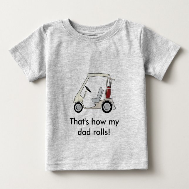 golf_cart baby t-shirt (Vorderseite)