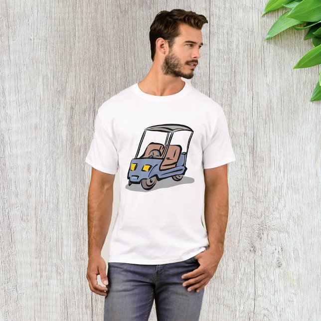 Golf Cart Fun Sports Vehicle T-Shirt (Von Creator hochgeladen)