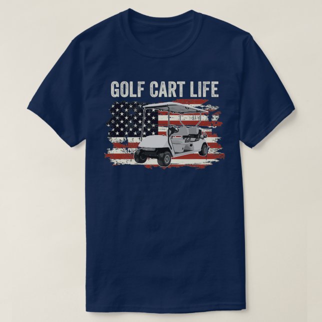 Golf Cart Life T-Shirt (Design vorne)