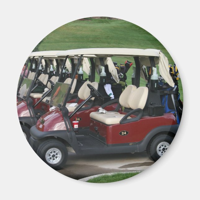 Golf Cart Magnet (Vorne)
