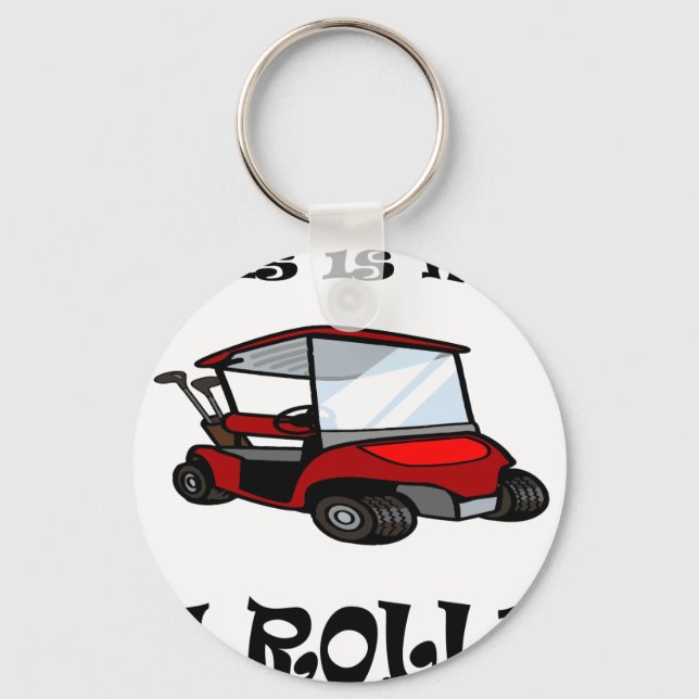 golf cart schlüsselanhänger (Vorderseite)