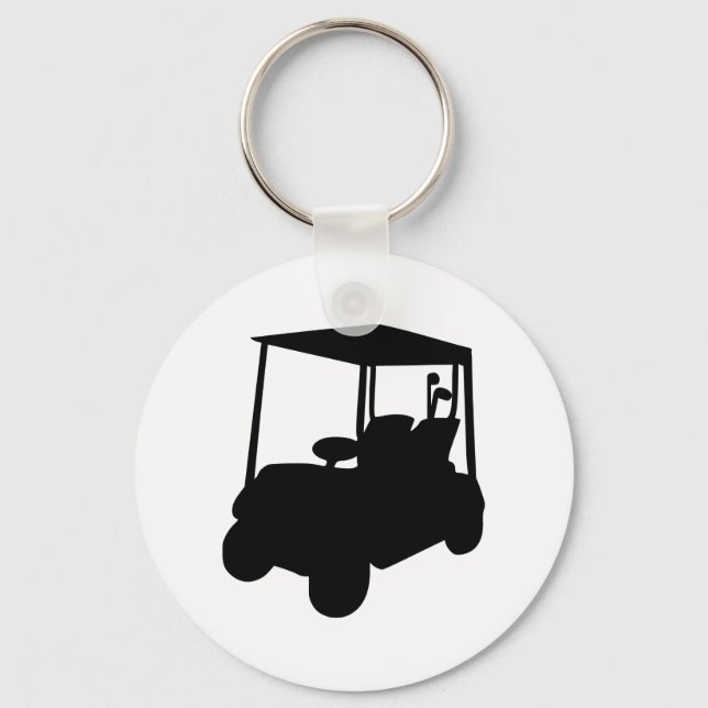 Golf Cart Schlüsselanhänger (Vorderseite)