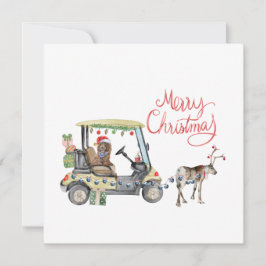 Golf Cart Weihnachten