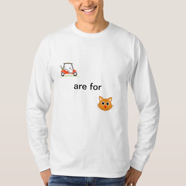 Golf Carts SIND T-Shirt (Vorderseite)