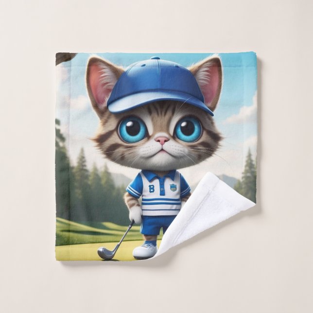 Golf Cat (Gant de toilette)