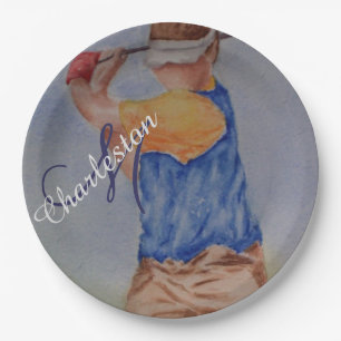 Golf Celebration Party Pappteller