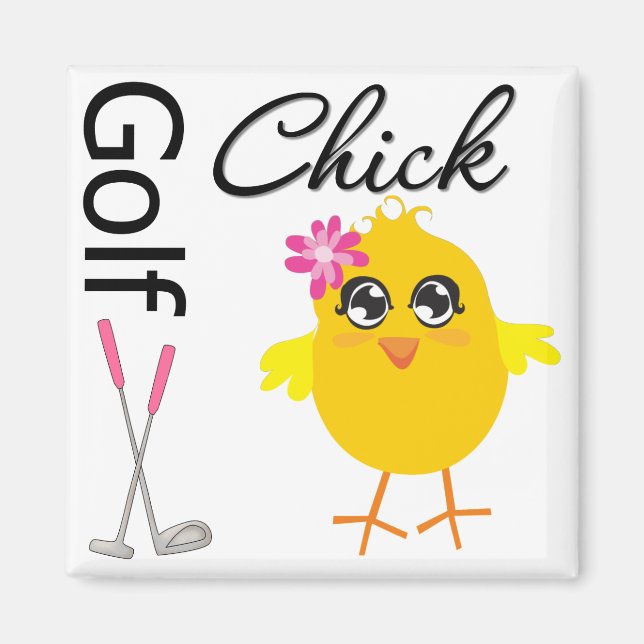 Golf Chick Magnet (Vorne)