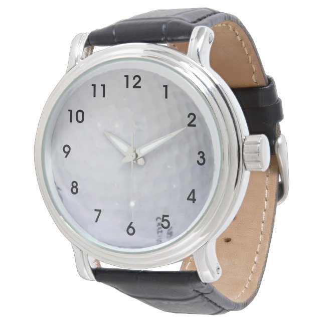 Golf Classic Stahluhr Armbanduhr (Schrägansicht)