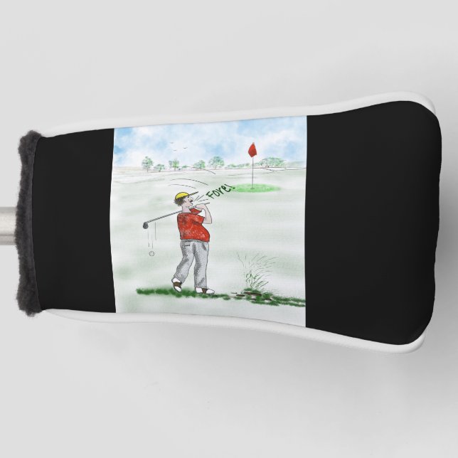 Golf Club Cover Golf Headcover (Vorderseite)