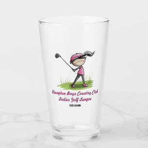 Golf Club customisé Dames League Boire du verre