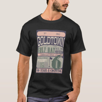 Golf Club Event Ticket Golfschlägerin Mann Vintag T-Shirt