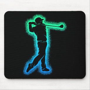 Golf Club Golfer Kinder Jungen Herren Golfspielen Mousepad