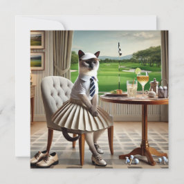 Golf Club Haus für Katzen Liebhaber