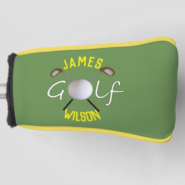 Golf Club Head Cover (Putter) Headcover (Vorderseite)