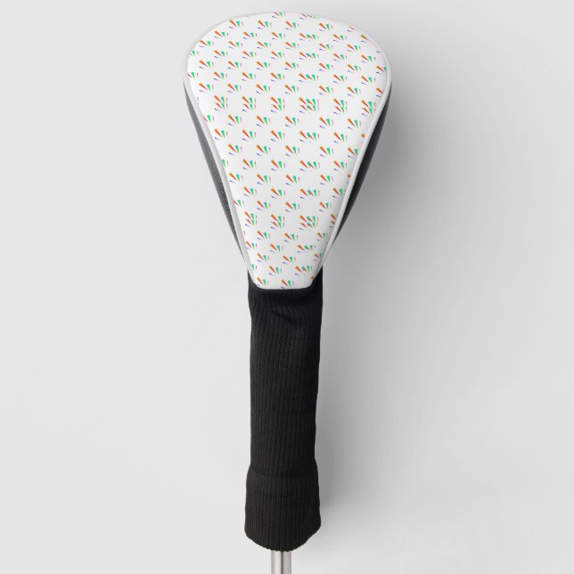 Golf club head cover with a sleek design golf headcover (Vorderseite)