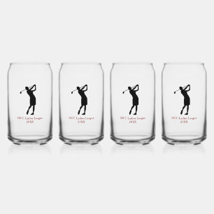 Golf Club Ladys League Gedenkglas Dosenglas
