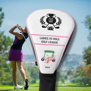 Golf Club Ladys League Logo personalisieren Headcover
