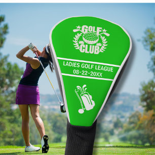 Golf Club Ladys League Logo personalisieren Headcover