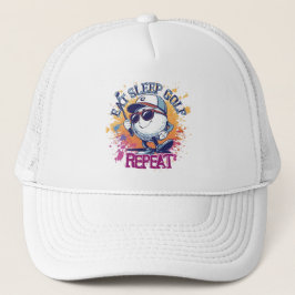 Golf-Club-Name-Custom-Trucker-Mütze  Truckerkappe