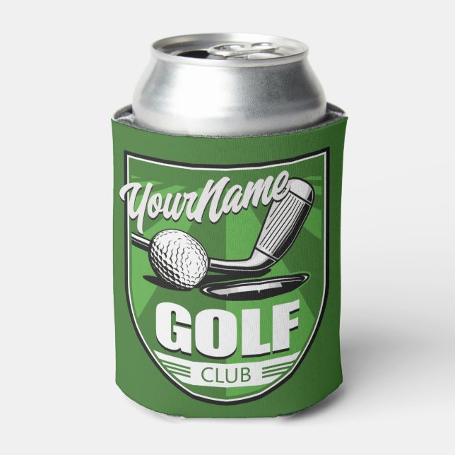 Golf Club NAME Pro Golfer Player Personalisiert Dosenkühler (Kanne Vorderseite)