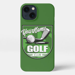 Golf Club NAME Pro Golfer Player Personalisiert iPhone Hülle
