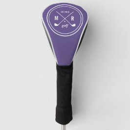 Golf CLub personalisiertes Logo Monogramm Ultravio Headcover