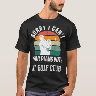 Golf Club plant T-Shirt: Swing into Spaß & Sportin T-Shirt