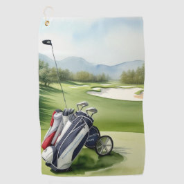 Golf Club Sport Golfhandtuch