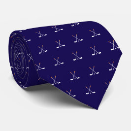 Golf Clubs Dark Blue Krawatte