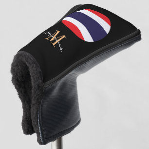 Golf Clubs für mit Monogramm und thailändische Fah Headcover