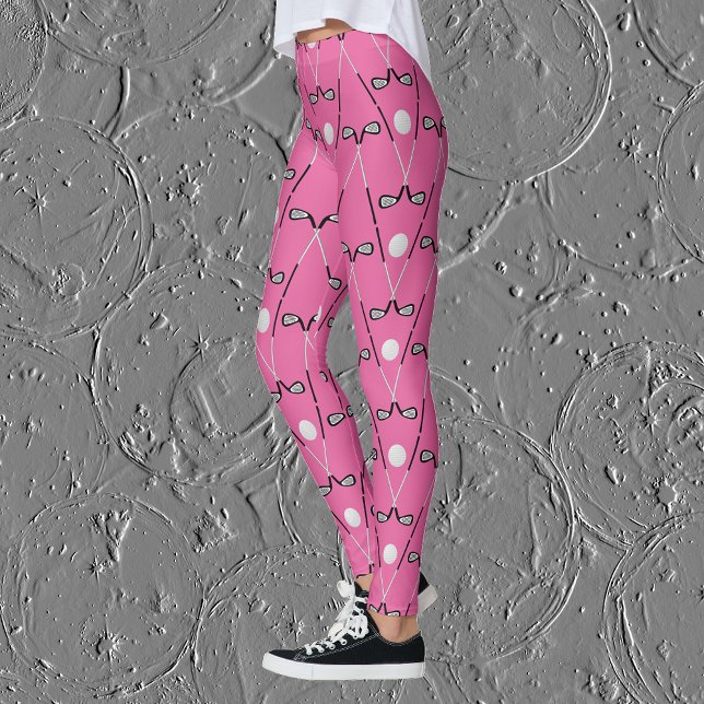 Golf Clubs hellrosa Leggings (Von Creator hochgeladen)