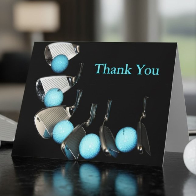 Golf Coach Danke Golfball und Eisen (Von Creator hochgeladen)
