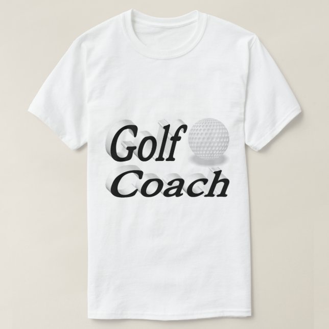 Golf Coach T-Shirt (Design vorne)