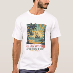 Golf Coast Adventures Reisen T-Shirt