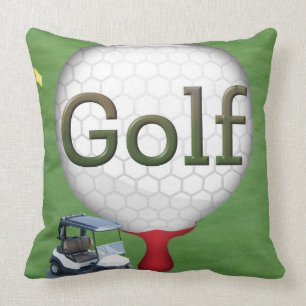 Golf Composite Ball Cart Flags   Kissen