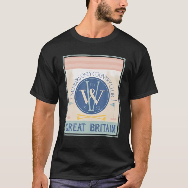 Golf Country Club 1952 Golfing Golfer T-Shirts Gro (Vorderseite)