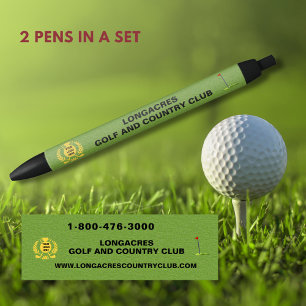 Golf & Country Club Logo Website Telefon Pen Kugelschreiber