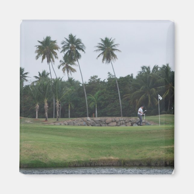 Golf Country Club Magnet (Vorne)