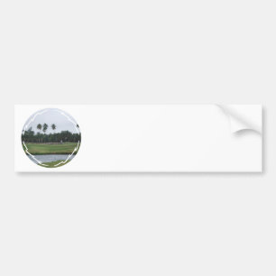 Golf-Countryklub-Autoaufkleber Autoaufkleber